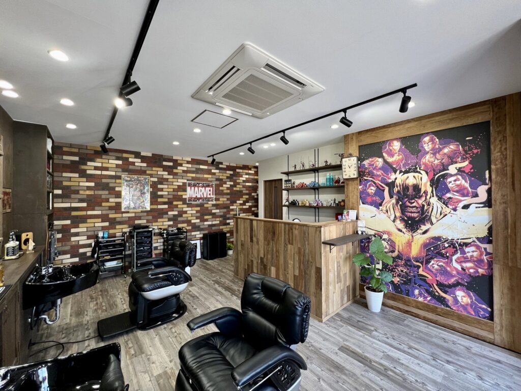 羽曳野市はびきの BARBER BIFROSTの施工事例写真04